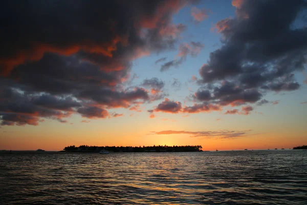 Coucher Soleil Key West Floride — Photo