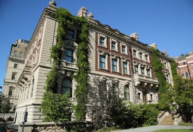 NEW YORK - JUNE 16, 2016: Cooper Hewitt Smithsonian Design Museum located in the Upper East Side's Museum Mile in Manhattan, New York City.