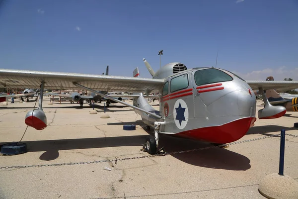 Hatzerim Israel Mai 2017 Republikanische Flugzeuge Der Israelischen Luftwaffe Ausgestellt — Stockfoto