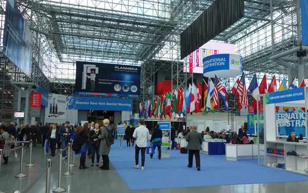 New York November 2018 Registration Area Greater Dental Meeting Jacob — Stock Photo, Image