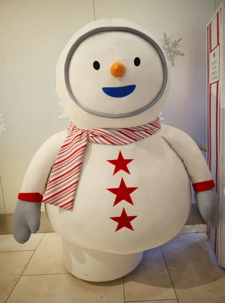 New York December 2018 Hjälte Sunny Snowpal Utställda Semesterperioden Macys — Stockfoto