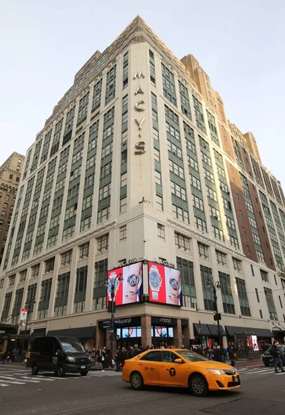 Nueva York Diciembre 2018 Macy Herald Square Broadway Manhattan 1924 —  Fotos de Stock