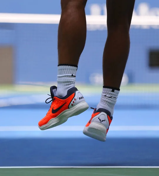 Nova Iorque Agosto 2018 Rafael Nadal Campeão Grand Slam Espanha — Fotografia de Stock