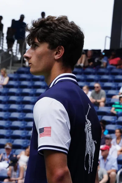 Nova Iorque Setembro 2018 Ball Boy Ação Durante 2018 Open — Fotografia de Stock