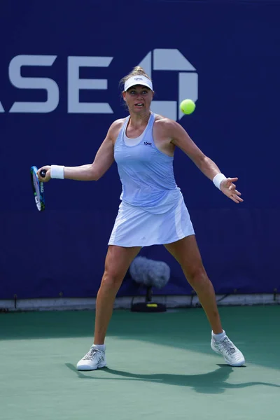 New York Augusti 2018 Tidigare Världen Tennisspelare Vera Zvonareva Ryska — Stockfoto