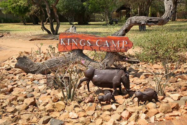 Hoedspruit Sudáfrica Septiembre 2018 Kings Camp Private Game Reserve Reserva — Foto de Stock