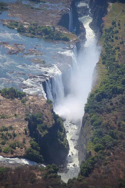 Victoria Falls Vista Aerea — Foto Stock