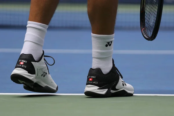 Nueva York Agosto 2018 Campeón Del Grand Slam Stanislas Wawrinka — Foto de Stock