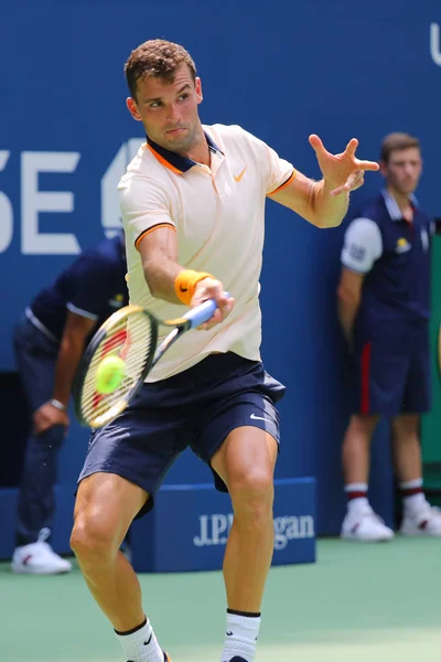 New York Ağustos 2018 Profesyonel Tenis Oyuncusu Grigor Dimitrov Bulgaristan — Stok fotoğraf