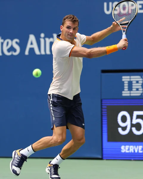 New York Augustus 2018 Professionele Tennisspeelster Grigor Dimitrov Van Bulgarije — Stockfoto