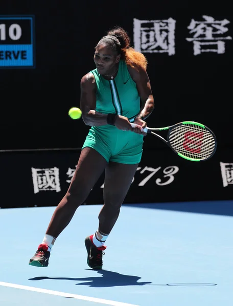 Melbourne Australia Enero 2019 Veces Campeona Grand Slam Serena Williams — Foto de Stock