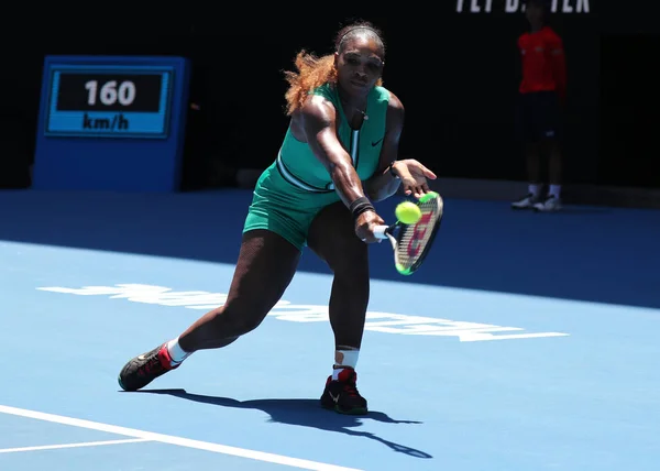 Melbourne Australien Januari 2019 Time Grand Slam Mästare Serena Williams — Stockfoto