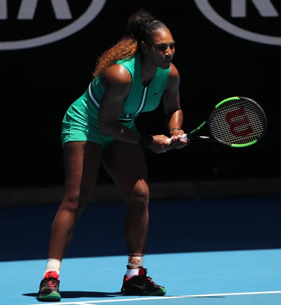 Melbourne Australia Enero 2019 Veces Campeona Grand Slam Serena Williams — Foto de Stock