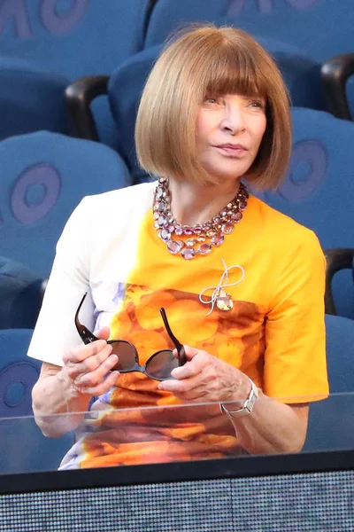 Melbourne Australia Gennaio 2019 Caporedattrice Della Rivista Vogue Anna Wintour — Foto Stock