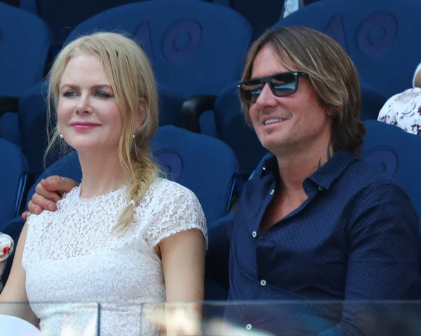 Melbourne Australia Enero 2019 Actriz Australiana Nicole Kidman Cantante Keith — Foto de Stock