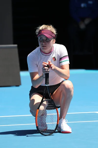 Melbourne Australie Janvier 2019 Inaction Joueuse Tennis Professionnelle Elina Svitolina — Photo