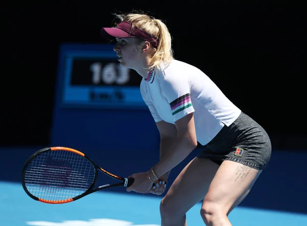 Melbourne Australie Janvier 2019 Inaction Joueuse Tennis Professionnelle Elina Svitolina — Photo