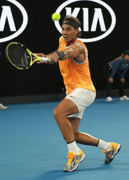 Melbourne Australia Enero 2019 Diecisiete Veces Campeón Del Grand Slam — Foto de Stock