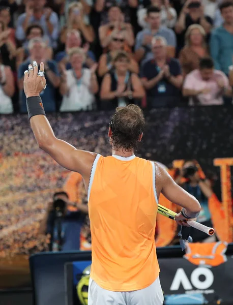 Melbourne Australia Enero 2019 Diecisiete Veces Campeón Del Grand Slam — Foto de Stock