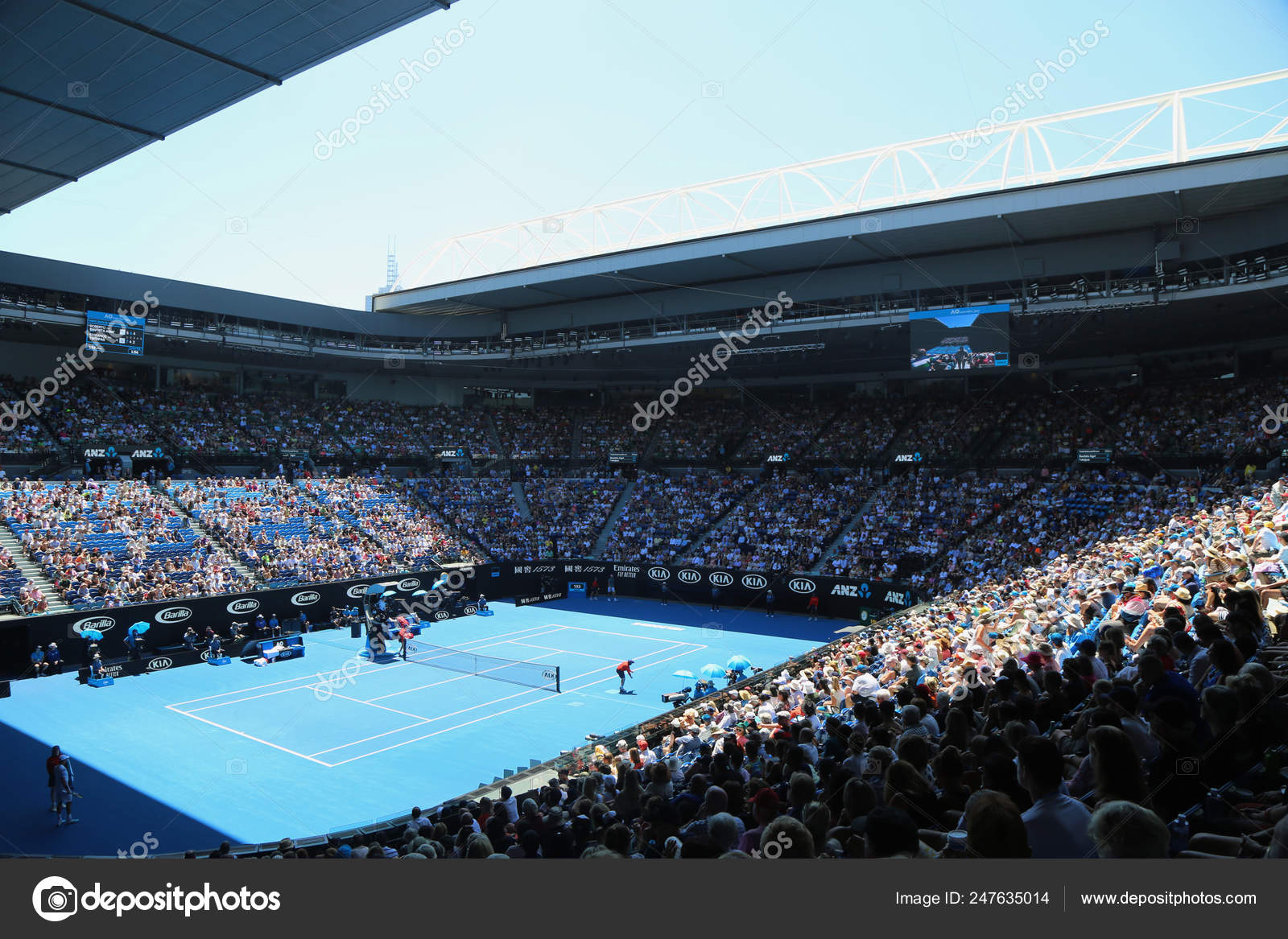 Melbourne Australia January 2019 Rod Laver Arena 2019 Australian