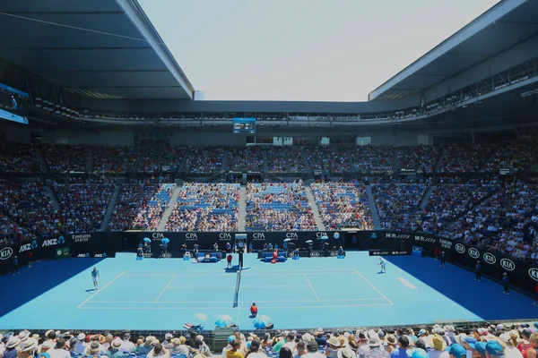 Melbourne Australia Enero 2019 Rod Laver Arena Durante Partido Del —  Fotos de Stock