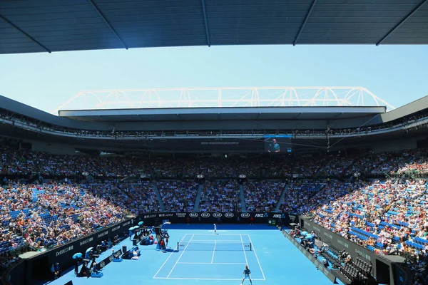 Melbourne Australia Enero 2019 Rod Laver Arena Durante Partido Del —  Fotos de Stock