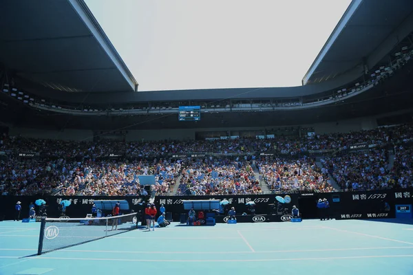 澳大利亚墨尔本 2019年1月22日 2019年澳大利亚公开赛期间 拉弗竞技场在墨尔本公园的澳大利亚网球中心举行 自1988年以来 这里是澳网的主要场地 — 图库照片