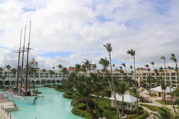 Punta Cana Republika Dominiczna Grudzień 2018 Iberostar Grand Hotel Bavaro — Zdjęcie stockowe