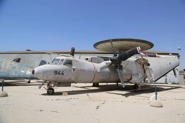 Hatzerim Izrael Maja 2017 Samolot Grumman Avenger Vintage Sił Powietrznych — Zdjęcie stockowe