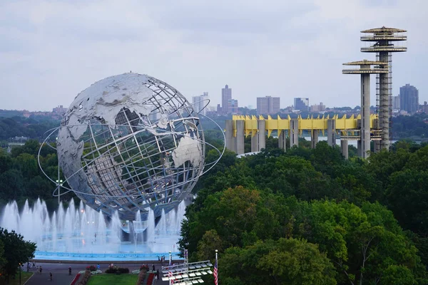 Nova Iorque Setembro 2018 1964 Feira Mundial Nova York Unisphere — Fotografia de Stock