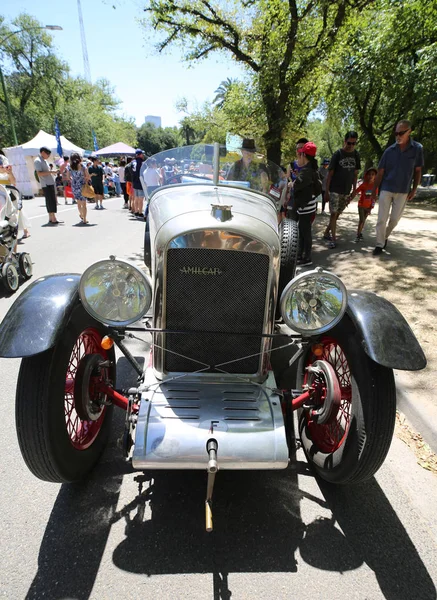 Melbourne Austrália Janeiro 2019 Amilcar 1926 Carro Vintage Esportivo Exibição — Fotografia de Stock