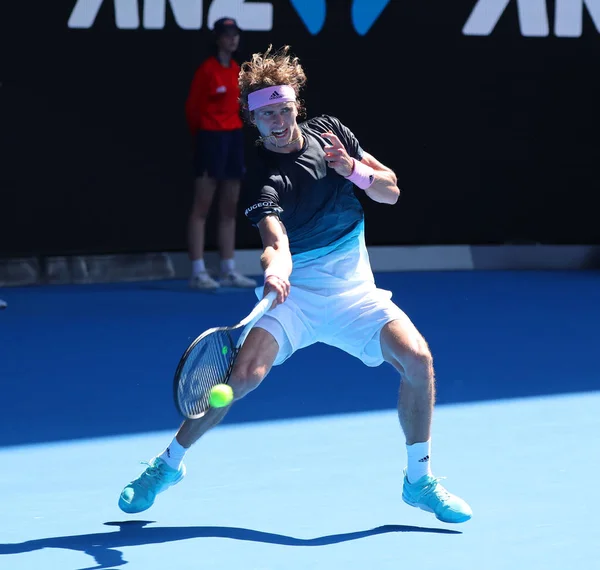 Melbourne Australie Janvier 2019 Joueur Tennis Professionnel Alexander Zverev Allemagne — Photo
