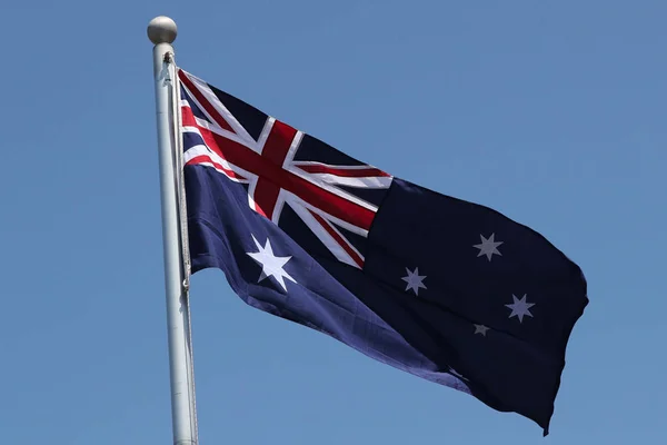 Australian Flag in wind