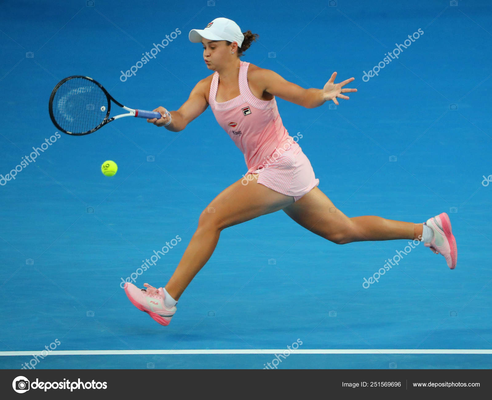 Melbourne Australia Enero 2019 Tenista Profesional Ashleigh Barty