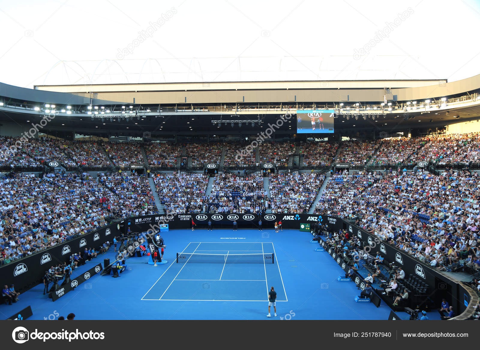 Melbourne Australia January 2019 Rod Laver Arena 2019 Australian
