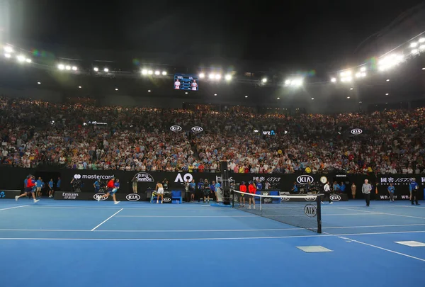 Melbourne Australia Enero 2019 Rod Laver Arena Durante Partido Del —  Fotos de Stock