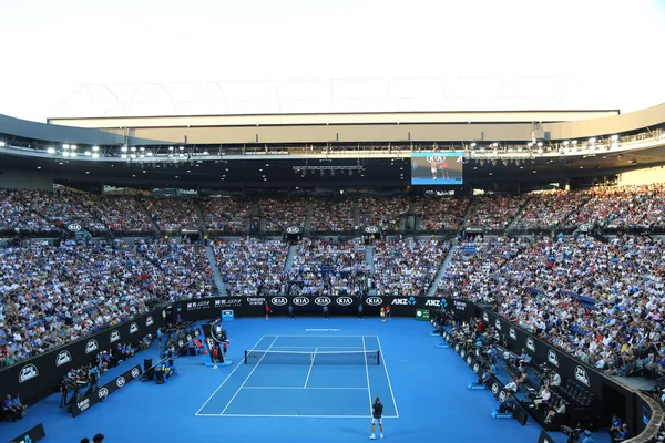 Melbourne Australië Januari 2019 Rod Laver Arena Tijdens 2019 Match — Stockfoto