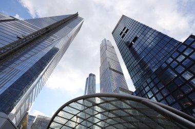 Manhattan'daki modern gökdelenler