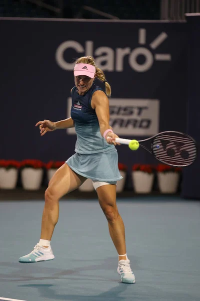 Miami Gardens Florida März 2019 Grand Slam Siegerin Angelique Kerber — Stockfoto