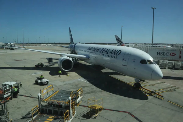 Melbourne Australia Stycznia 2019 Air New Zealand Boeing 787 Tarmac — Zdjęcie stockowe