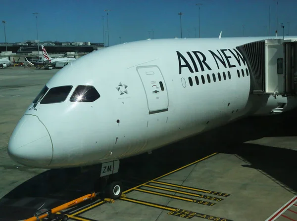 Melbourne Australien Januari 2019 Air Nya Zeeland Boeing 787 Asfalt — Stockfoto