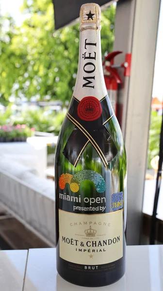 Miami Gardens Florida Mart 2019 Moet Chandon Şampanyası Miami Deki — Stok fotoğraf
