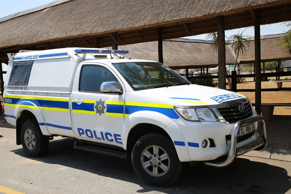 ムプマランガ 南アフリカ 2018年10月2日 南アフリカ警察はクルーガー ムプマランガ国際空港 南アフリカでセキュリティを提供します — ストック写真