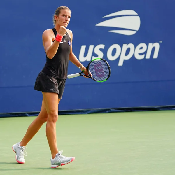 Nueva York Agosto 2018 Tenista Profesional Kathinka Von Deichmann Liechtenstein —  Fotos de Stock