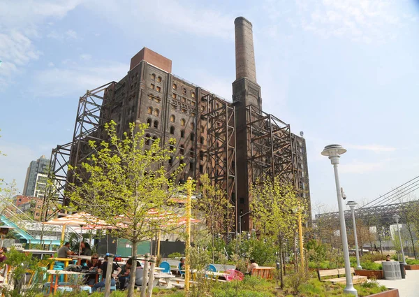 Brooklyn New York May 2019 Brooklyn Domino Sugar Factory Redevelopment — Stock Photo, Image