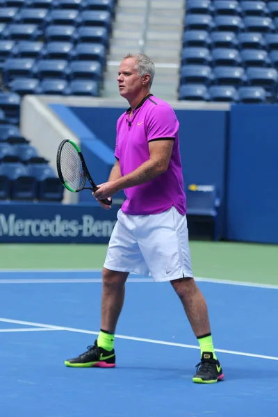 Nueva York Agosto 2018 Capitán Del Equipo Copa Davis Patrick — Foto de Stock