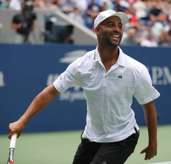 New York Srpna 2018 Americký Profesionální Tenista Důchodu James Blake — Stock fotografie