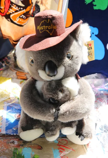 Melbourne Australië Januari 2019 Australische Souvenirs Zien Koningin Victoria Markt — Stockfoto