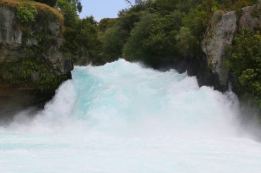 Huka Şelalesi - Yeni Zelanda, Taupo yakınlarında şelale