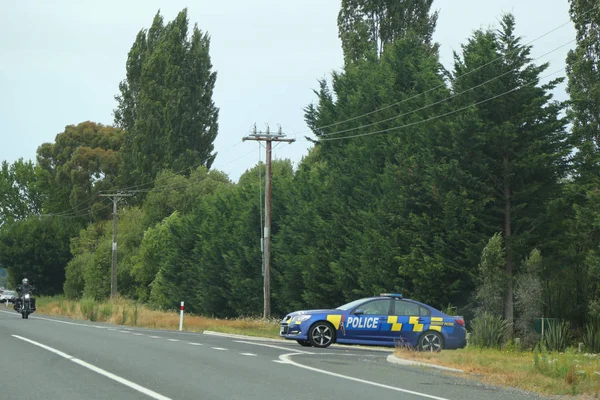 뉴질랜드 로토루아 2019년 뉴질랜드 노스아일랜드 로토루아 근처의 뉴질랜드 순찰차 — 스톡 사진